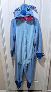 Adult Stitch Hututu Pajamas Stitch Cosplay Halloween Costume Pajamas Size M